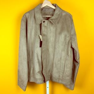 Clean Lone Ranger Cowboy Suede Jacket - Tan, Beige